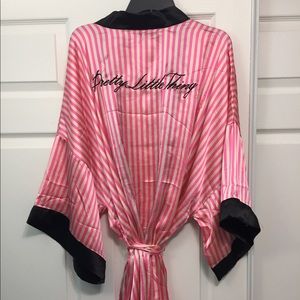 Pretty Little Thing Striped Kimono
